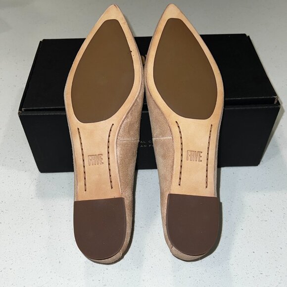 Frye Sienna Ballet Flats Women's 8 in Blush Pink - Picture 3 of 7